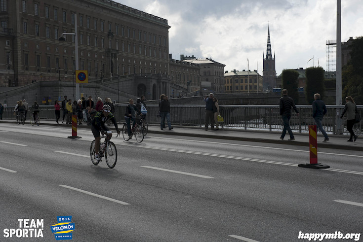 Bild från Velothon Stockholm 2015 - Slottet