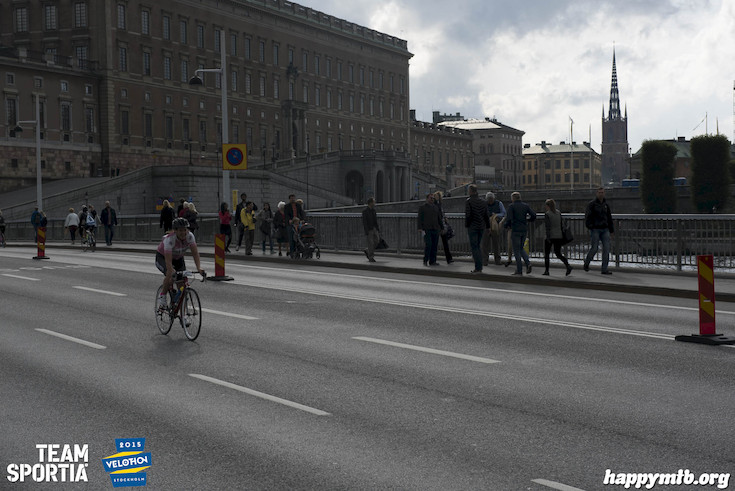 Bild från Velothon Stockholm 2015 - Slottet