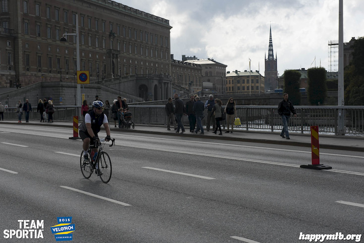 Bild från Velothon Stockholm 2015 - Slottet