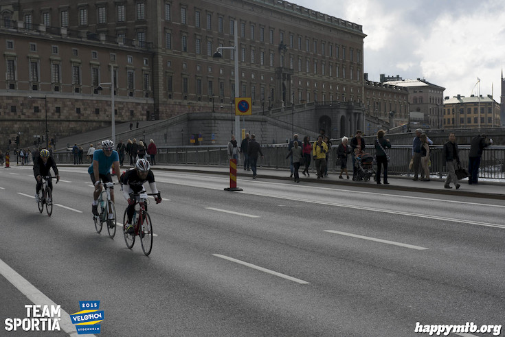 Bild från Velothon Stockholm 2015 - Slottet