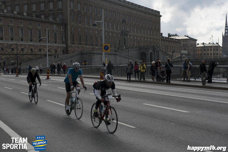 Bild från Velothon Stockholm 2015 - Slottet