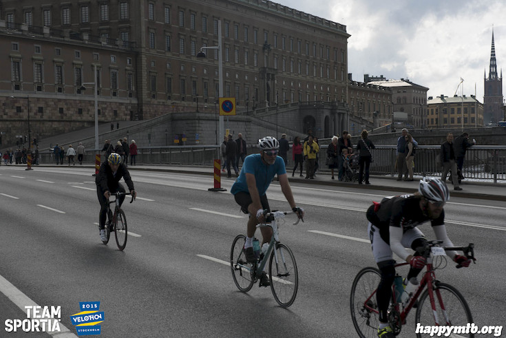 Bild från Velothon Stockholm 2015 - Slottet