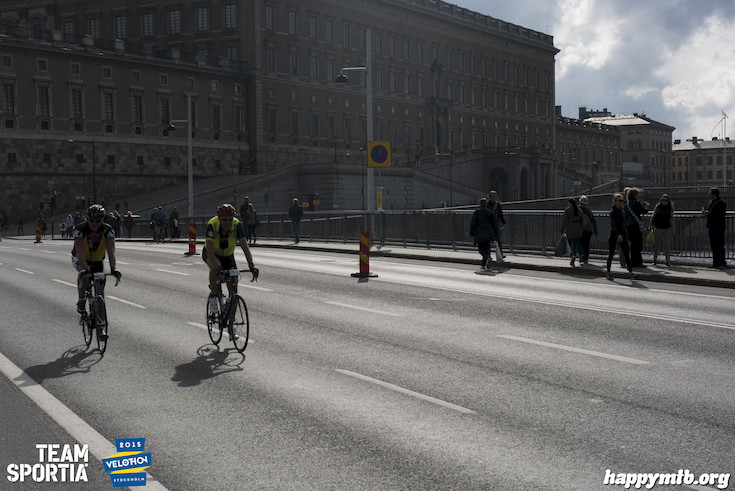 Bild från Velothon Stockholm 2015 - Slottet