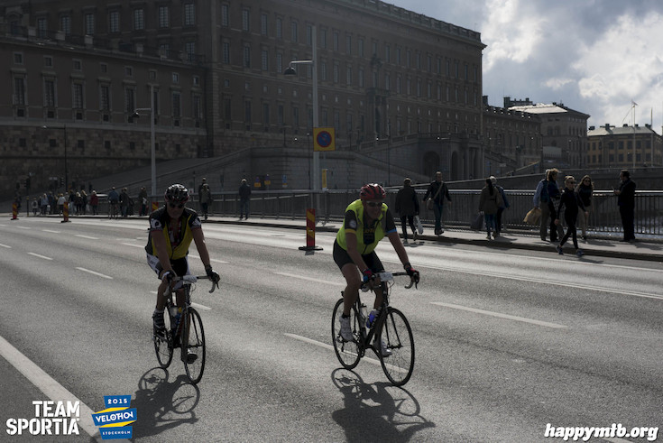 Bild från Velothon Stockholm 2015 - Slottet