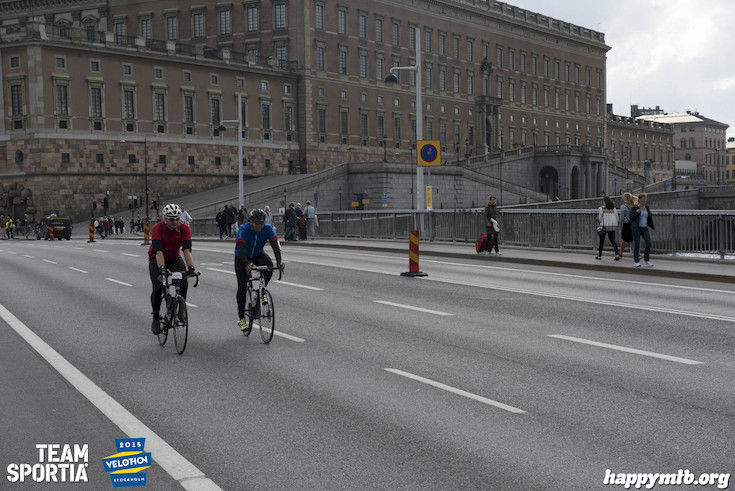 Bild från Velothon Stockholm 2015 - Slottet