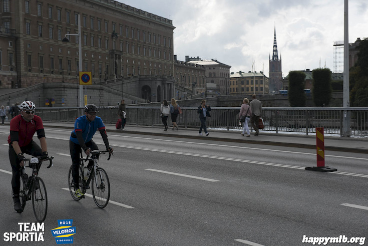 Bild från Velothon Stockholm 2015 - Slottet