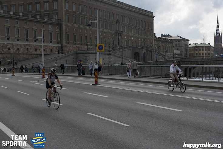 Bild från Velothon Stockholm 2015 - Slottet