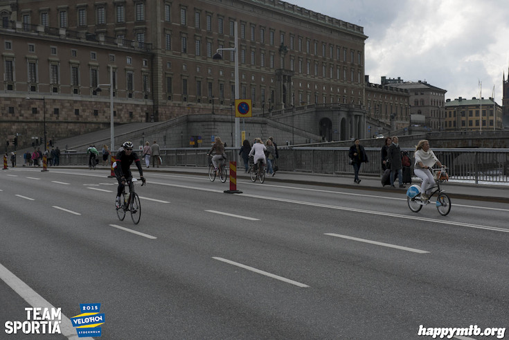 Bild från Velothon Stockholm 2015 - Slottet