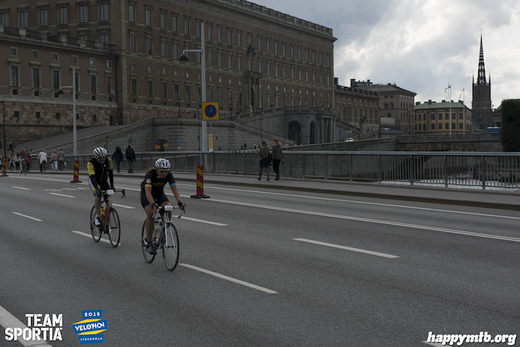 Bild från Velothon Stockholm 2015 - Slottet