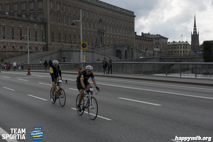 Bild från Velothon Stockholm 2015 - Slottet