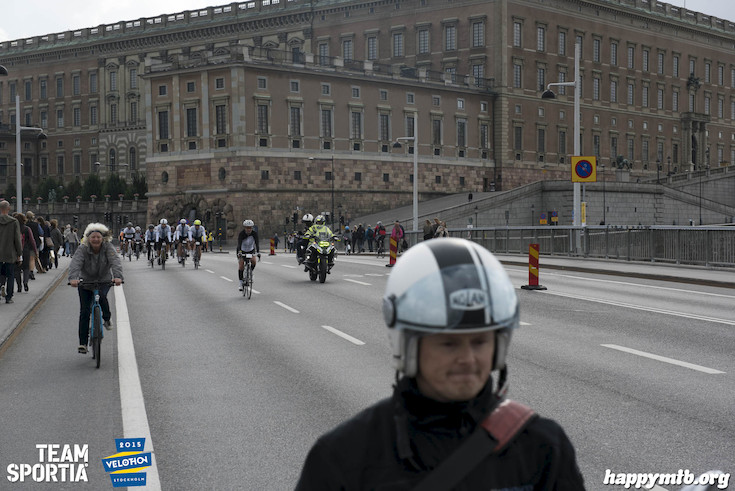 Bild från Velothon Stockholm 2015 - Slottet