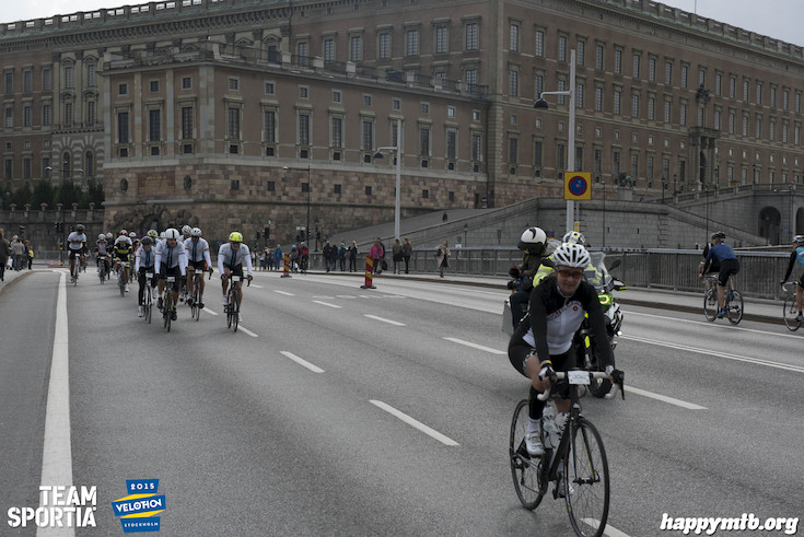 Bild från Velothon Stockholm 2015 - Slottet