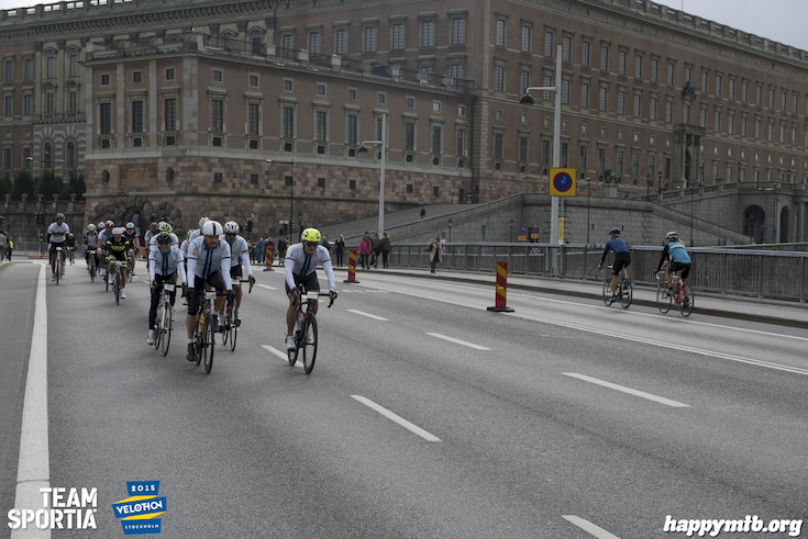 Bild från Velothon Stockholm 2015 - Slottet