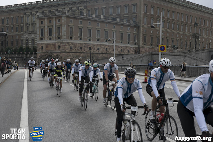 Bild från Velothon Stockholm 2015 - Slottet
