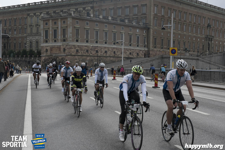 Bild från Velothon Stockholm 2015 - Slottet