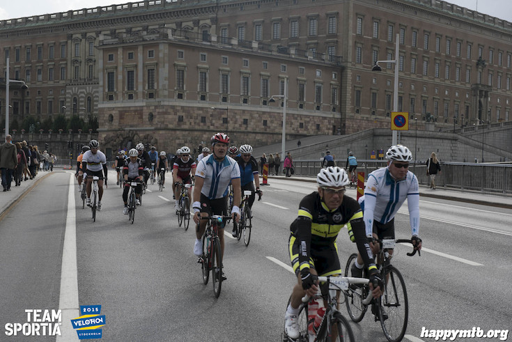 Bild från Velothon Stockholm 2015 - Slottet