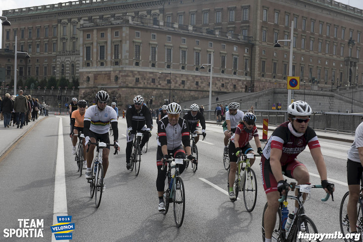 Bild från Velothon Stockholm 2015 - Slottet