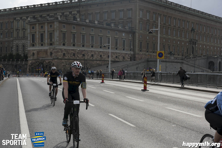 Bild från Velothon Stockholm 2015 - Slottet