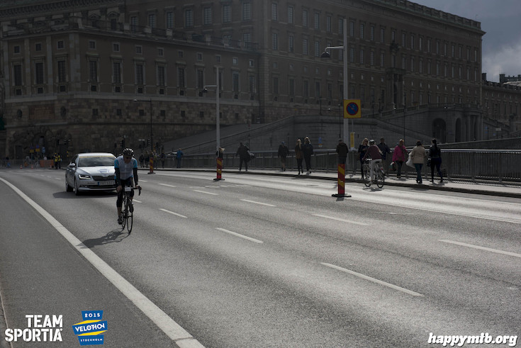 Bild från Velothon Stockholm 2015 - Slottet