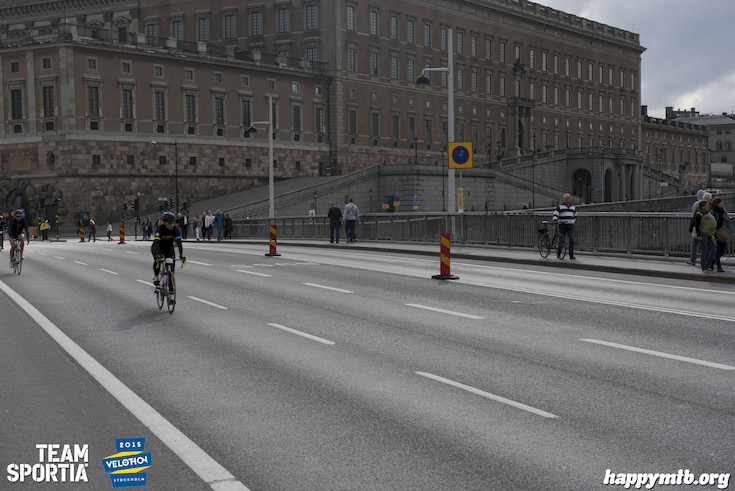 Bild från Velothon Stockholm 2015 - Slottet