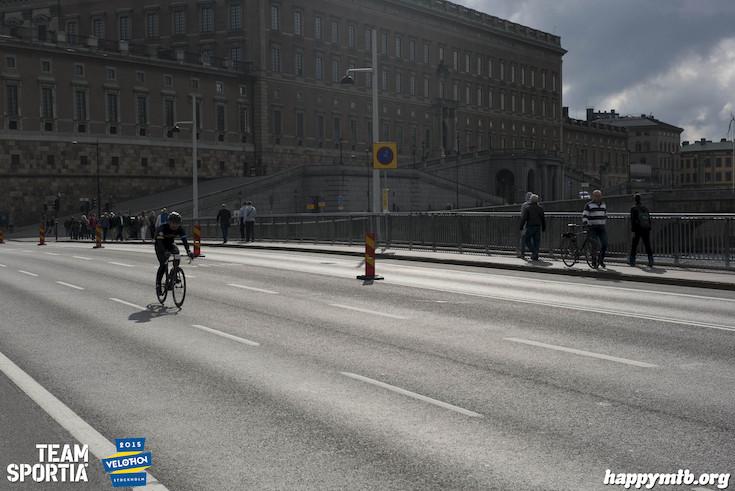 Bild från Velothon Stockholm 2015 - Slottet