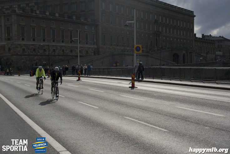 Bild från Velothon Stockholm 2015 - Slottet