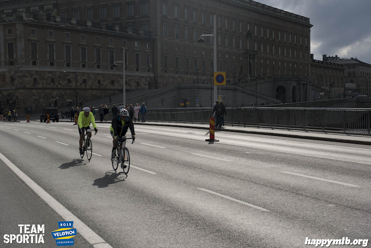 Bild från Velothon Stockholm 2015 - Slottet