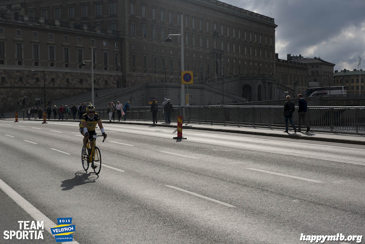 Bild från Velothon Stockholm 2015 - Slottet