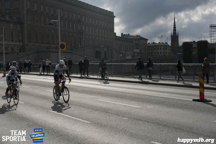 Bild från Velothon Stockholm 2015 - Slottet
