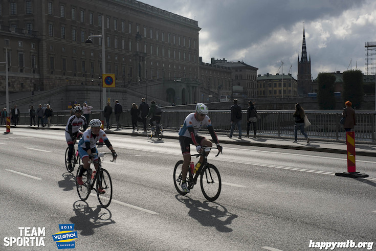 Bild från Velothon Stockholm 2015 - Slottet