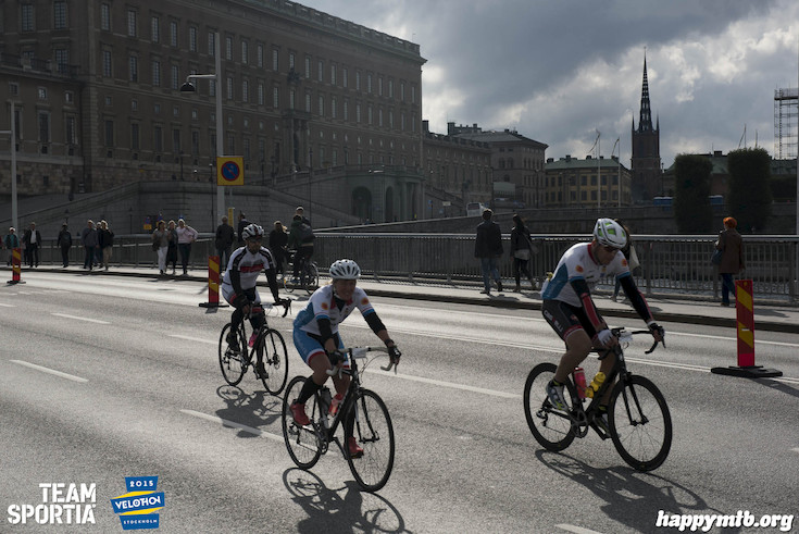 Bild från Velothon Stockholm 2015 - Slottet