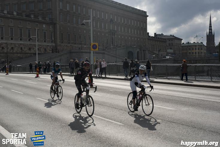 Bild från Velothon Stockholm 2015 - Slottet