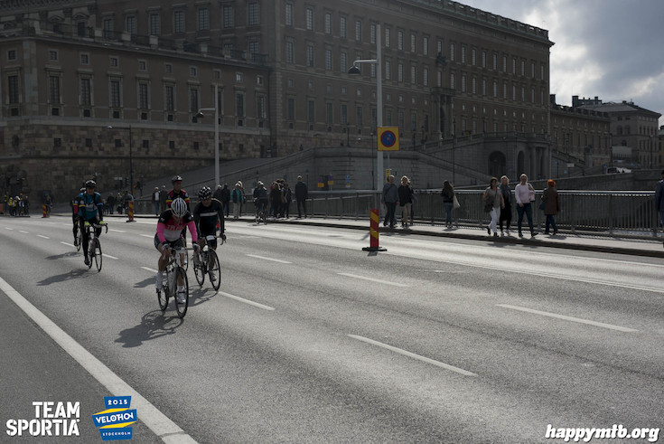 Bild från Velothon Stockholm 2015 - Slottet