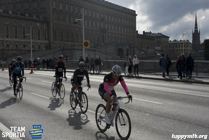 Bild från Velothon Stockholm 2015 - Slottet