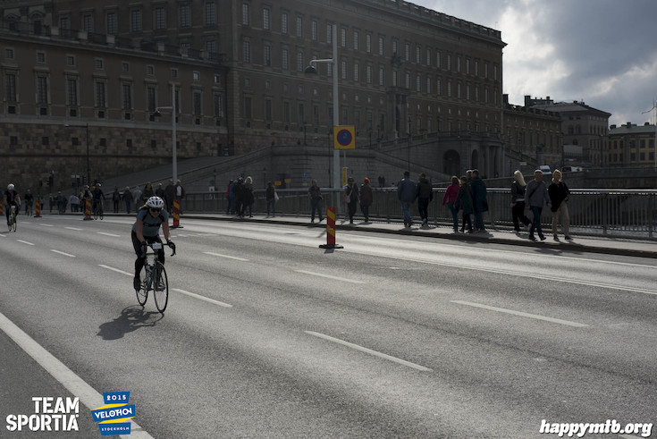 Bild från Velothon Stockholm 2015 - Slottet