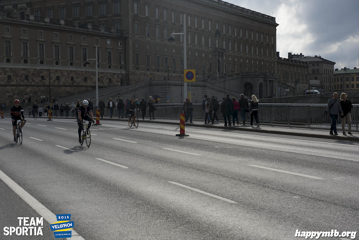 Bild från Velothon Stockholm 2015 - Slottet