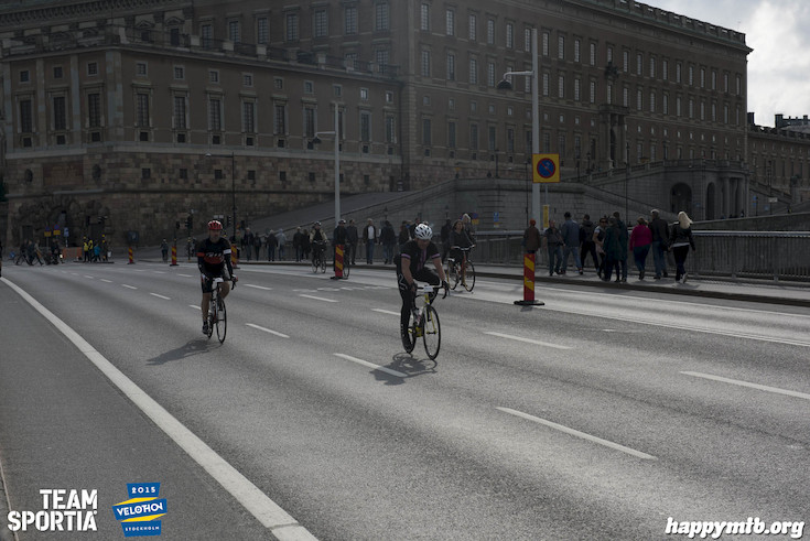 Bild från Velothon Stockholm 2015 - Slottet