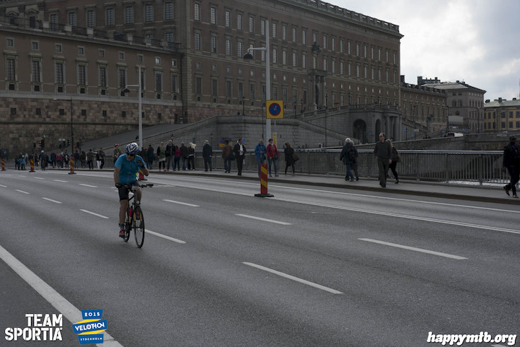 Bild från Velothon Stockholm 2015 - Slottet