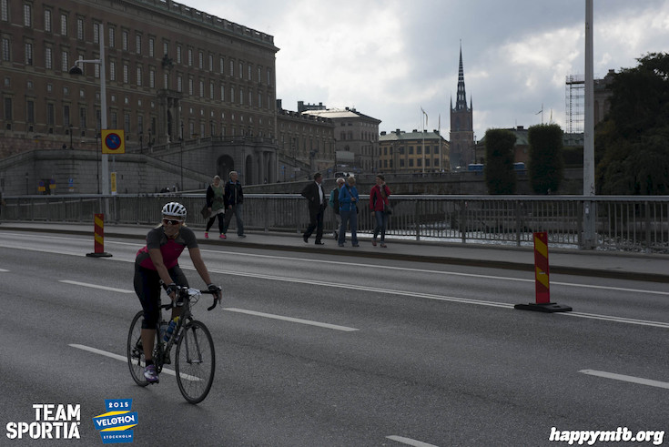 Bild från Velothon Stockholm 2015 - Slottet