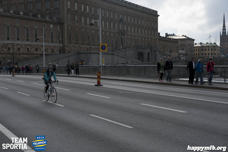 Bild från Velothon Stockholm 2015 - Slottet