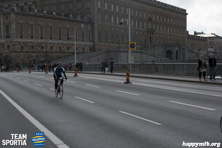 Bild från Velothon Stockholm 2015 - Slottet