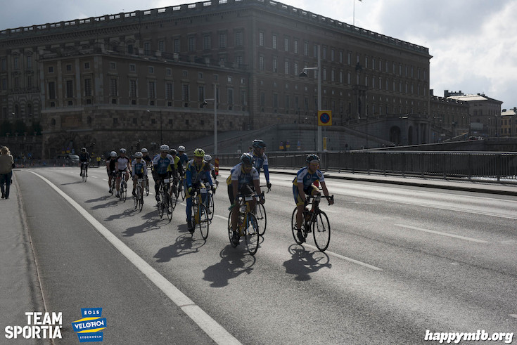 Bild från Velothon Stockholm 2015 - Slottet