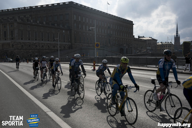 Bild från Velothon Stockholm 2015 - Slottet