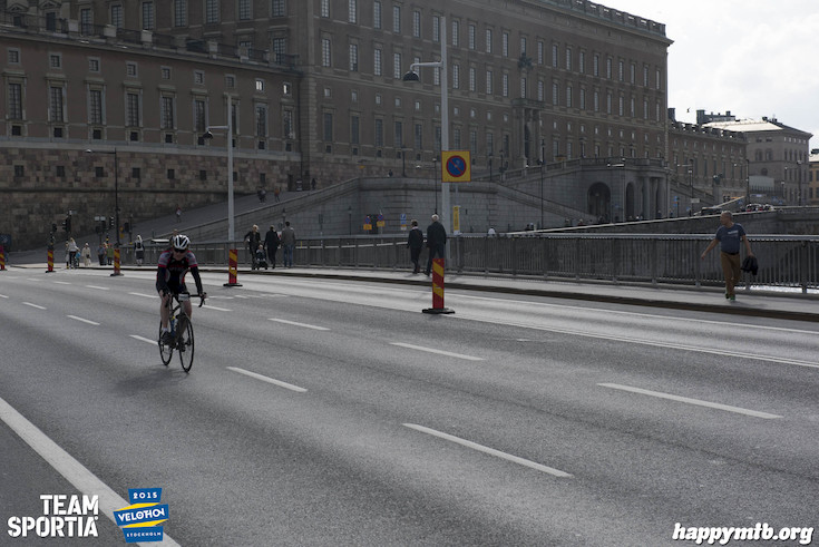 Bild från Velothon Stockholm 2015 - Slottet