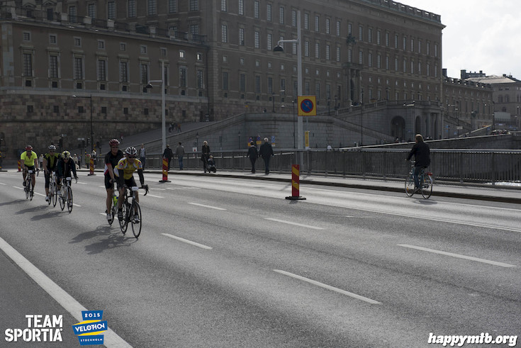 Bild från Velothon Stockholm 2015 - Slottet