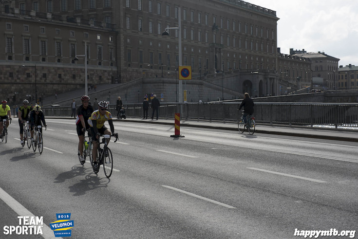 Bild från Velothon Stockholm 2015 - Slottet