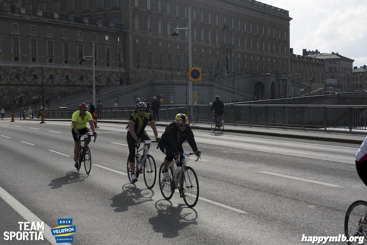 Bild från Velothon Stockholm 2015 - Slottet