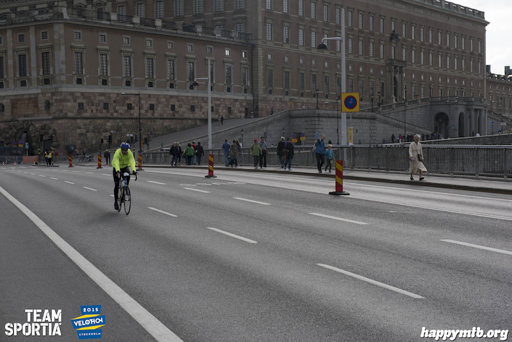 Bild från Velothon Stockholm 2015 - Slottet