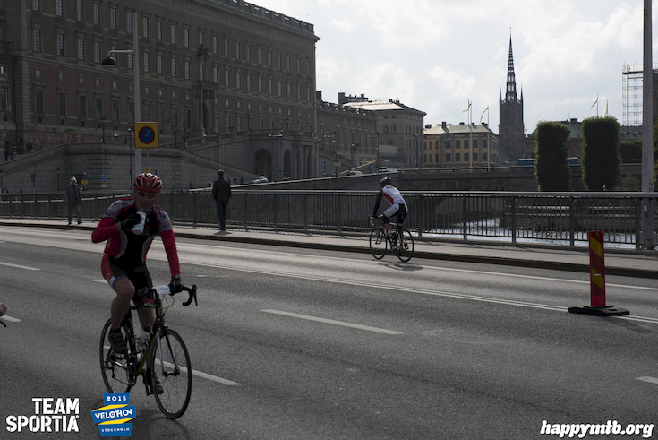 Bild från Velothon Stockholm 2015 - Slottet