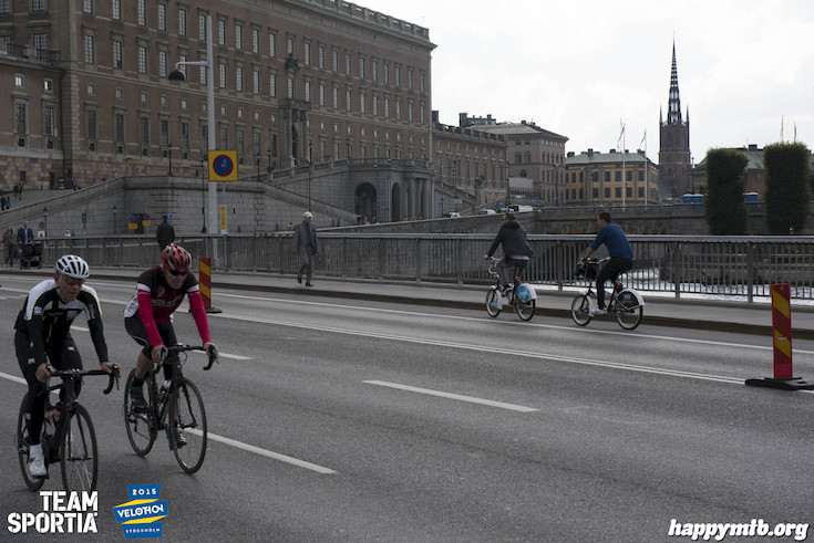 Bild från Velothon Stockholm 2015 - Slottet
